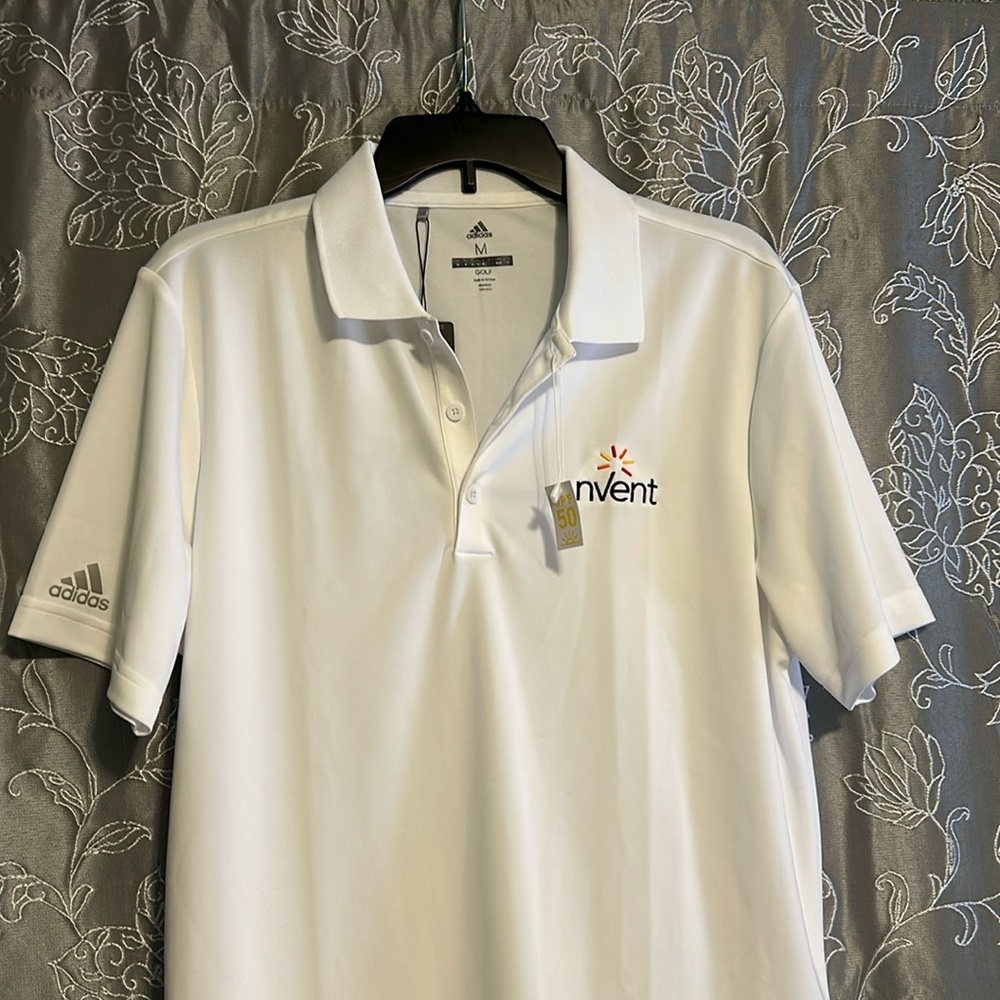 Men’s Adidas polo shirt white